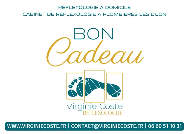 Carte cadeau Virginie Coste Réflexologue Dijon